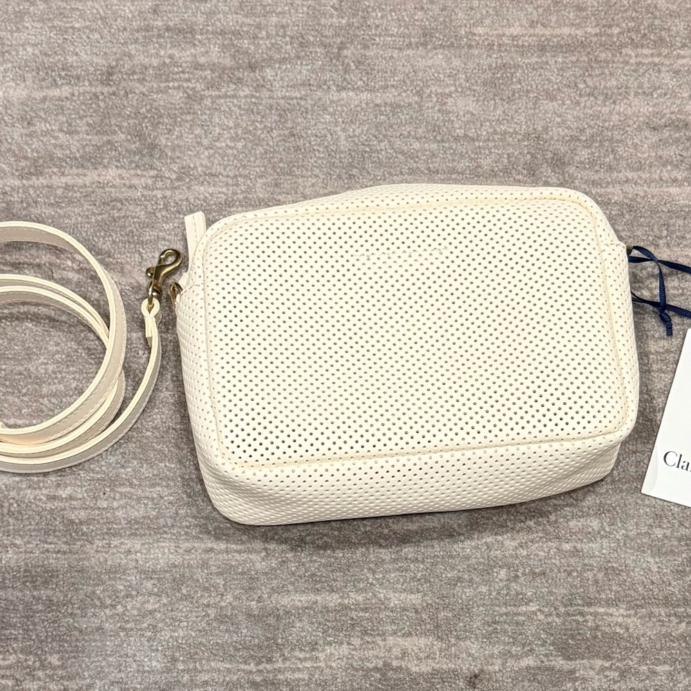 Clare V Midi Cream Perf Crossbody